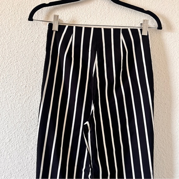 Forever 21 Contemporary Striped Straight Ankle Pants Women’s Medium Rock Grunge - Picture 5 of 8